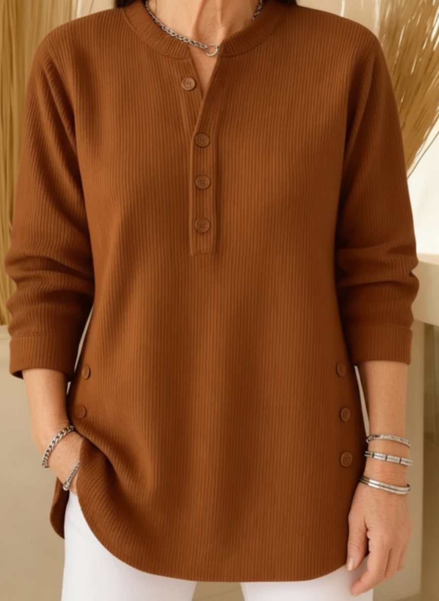 Gemma - Long-Sleeved Knit Jumper