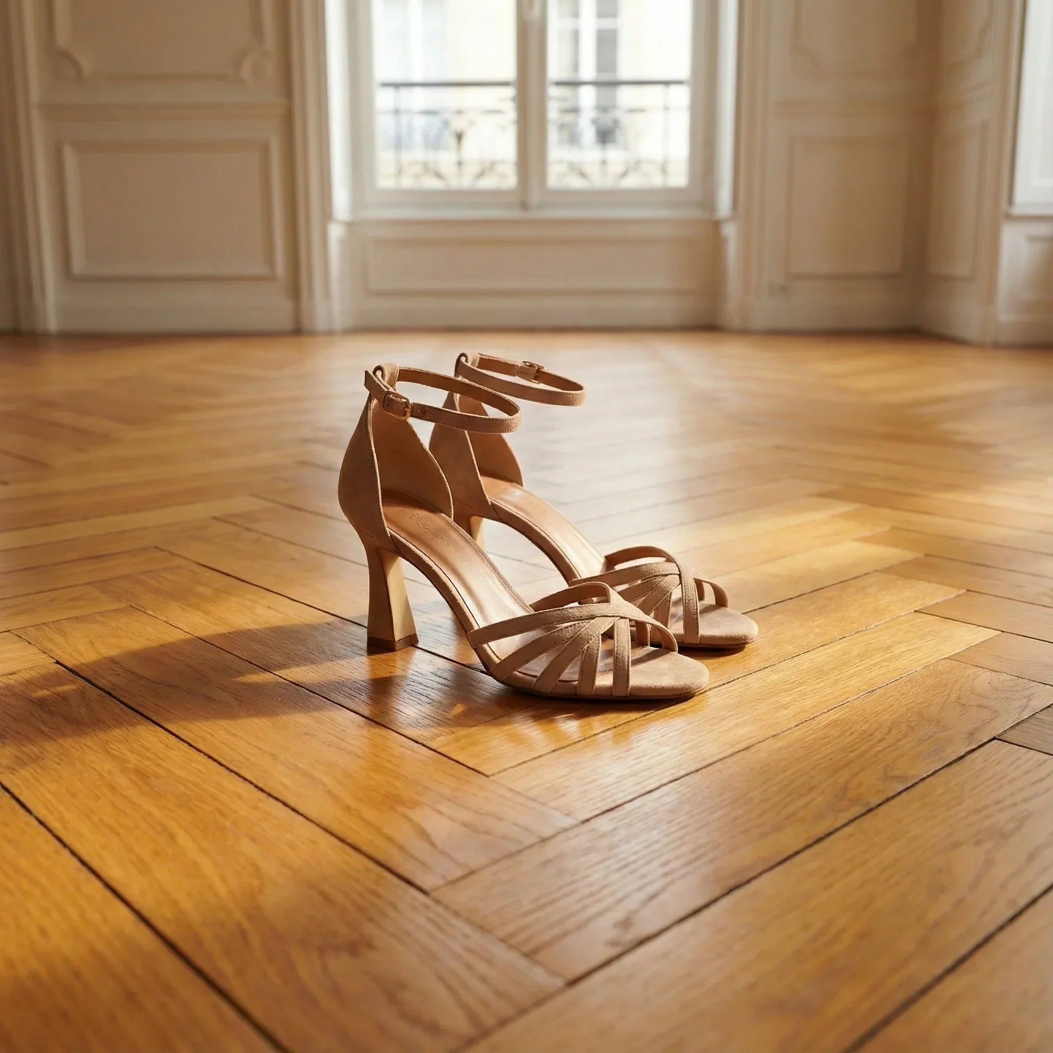 Victoria™ | Patchwork Heeled Sandals
