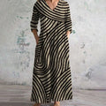 Ayla™ | Vintage Striped Dress