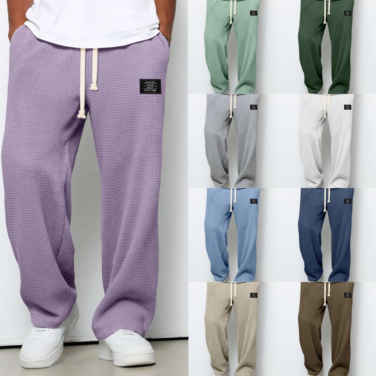 Elias | Everyday Comfort Drawstring Pants