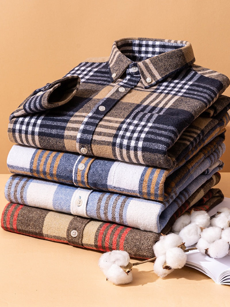 Julius™ | Modern Plaid Shirt