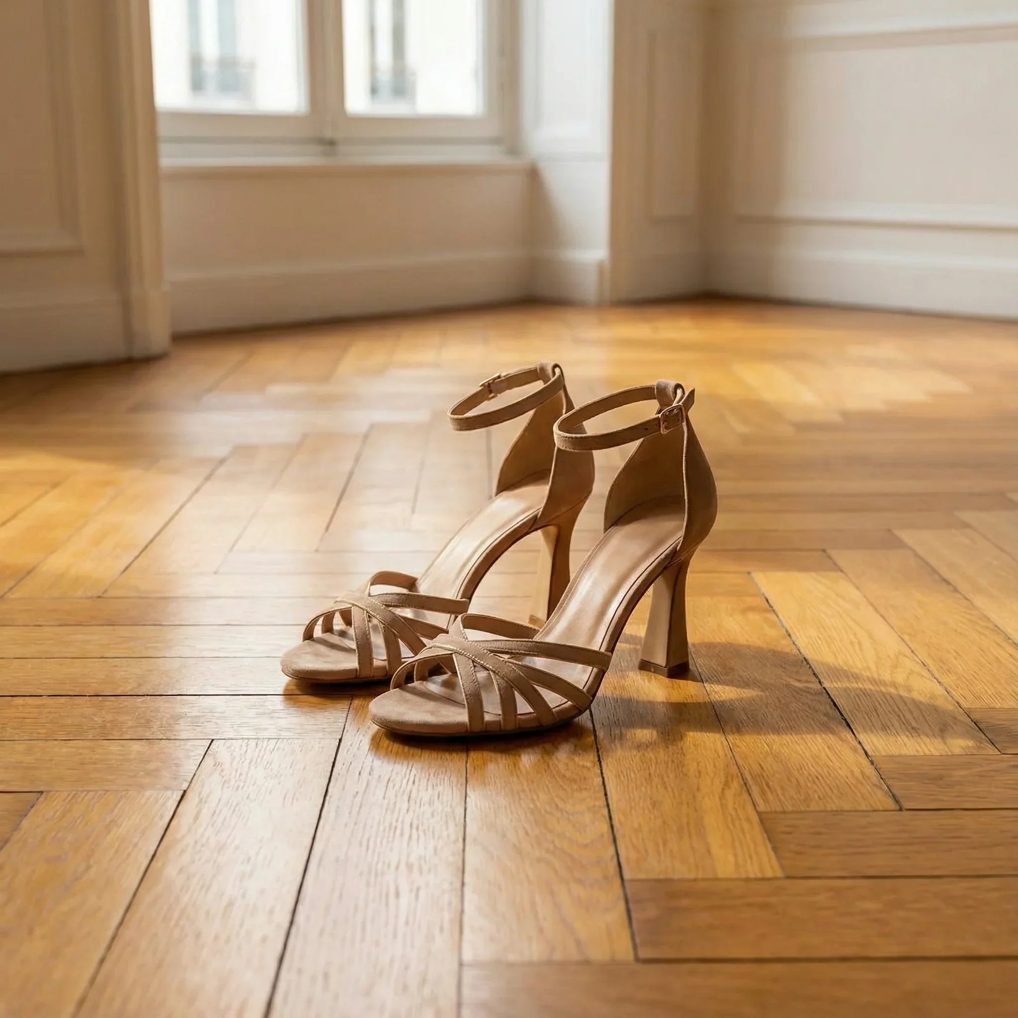 Victoria™ | Patchwork Heeled Sandals