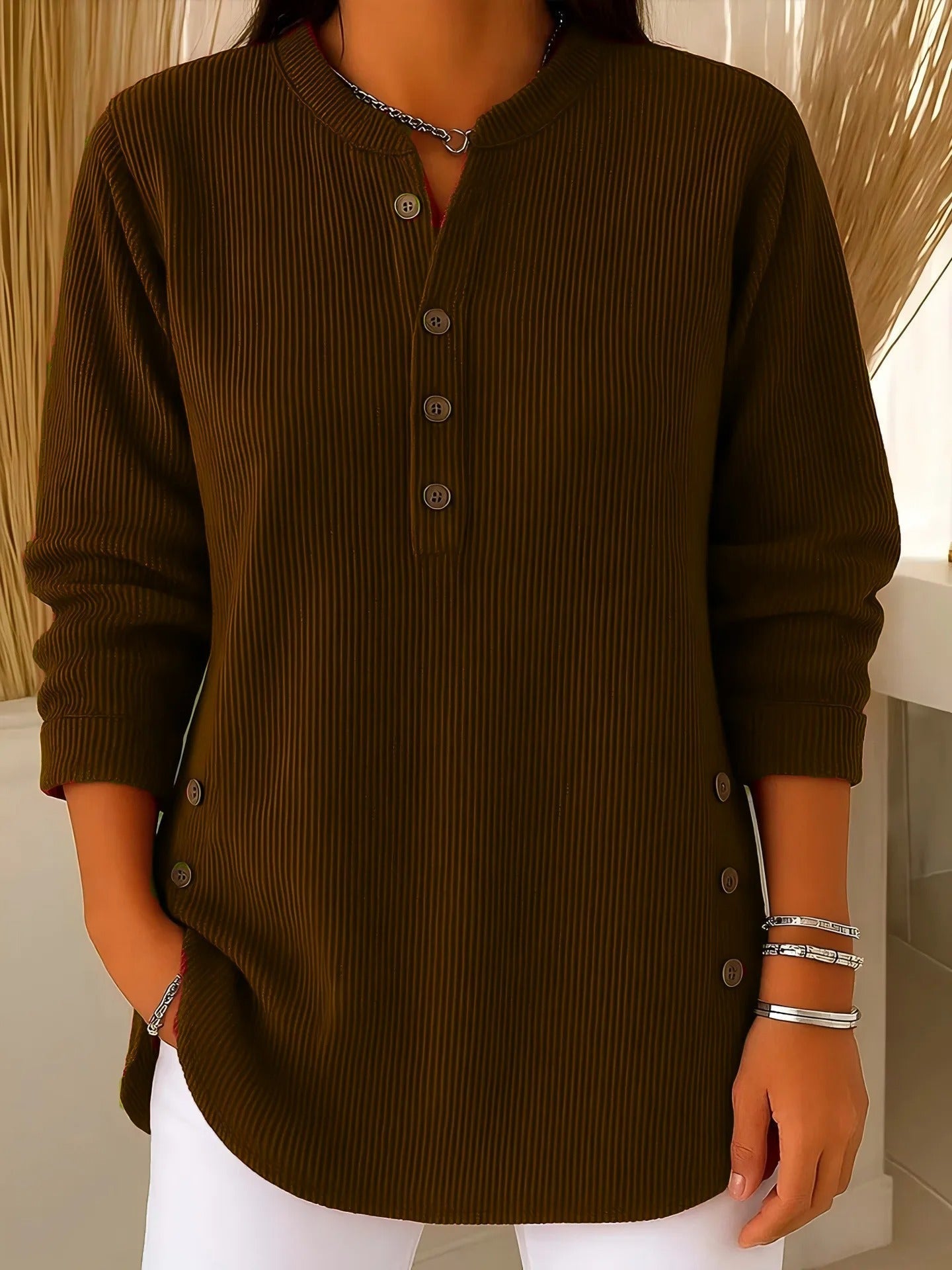 Gemma - Long-Sleeved Knit Jumper