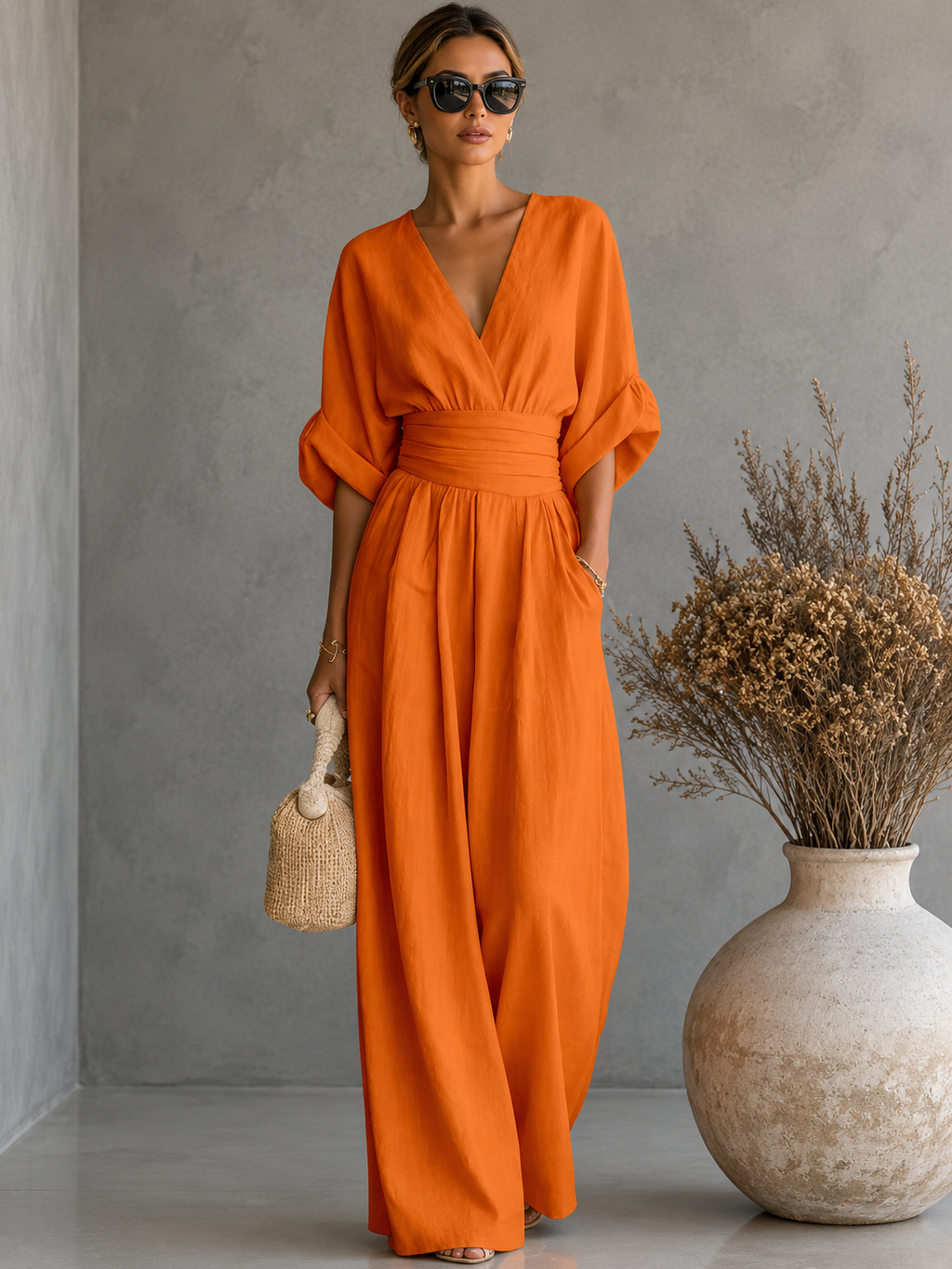 Elira Luxe Tummy Concealing Jumpsuit