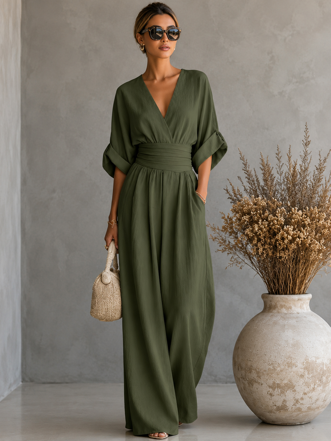 Elira Luxe Tummy Concealing Jumpsuit