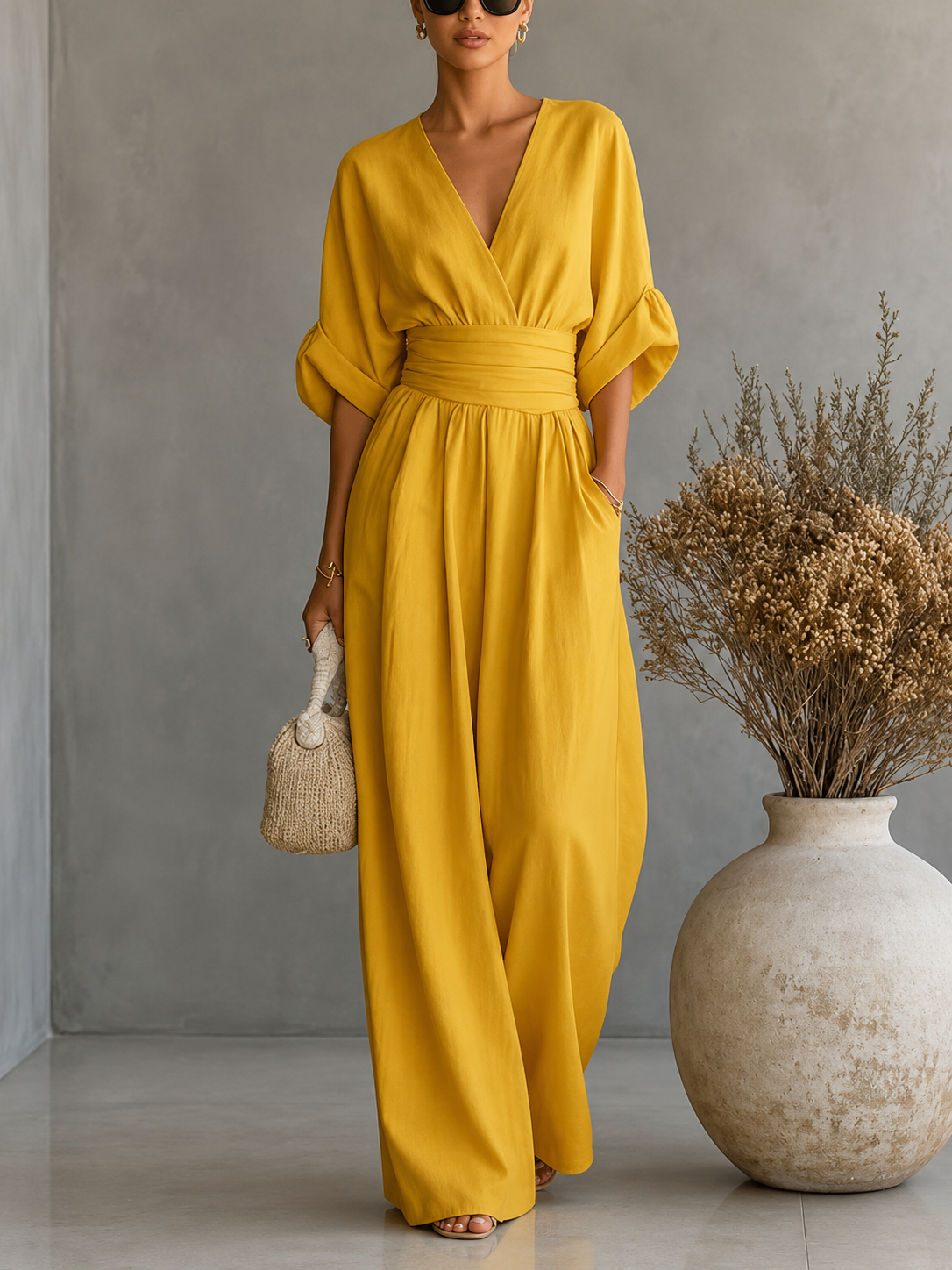 Elira Luxe Tummy Concealing Jumpsuit